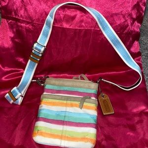 Authentic Coach Swingpack Watercolor